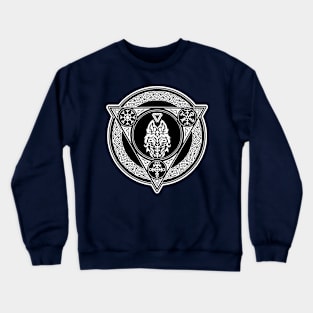 Fox Mystic Zodiac Viking Design Crewneck Sweatshirt